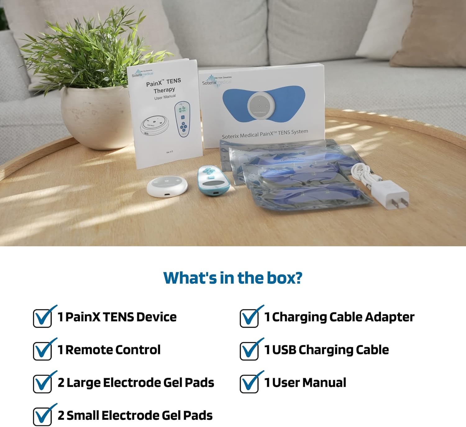 Soterix PainX TENS side with text