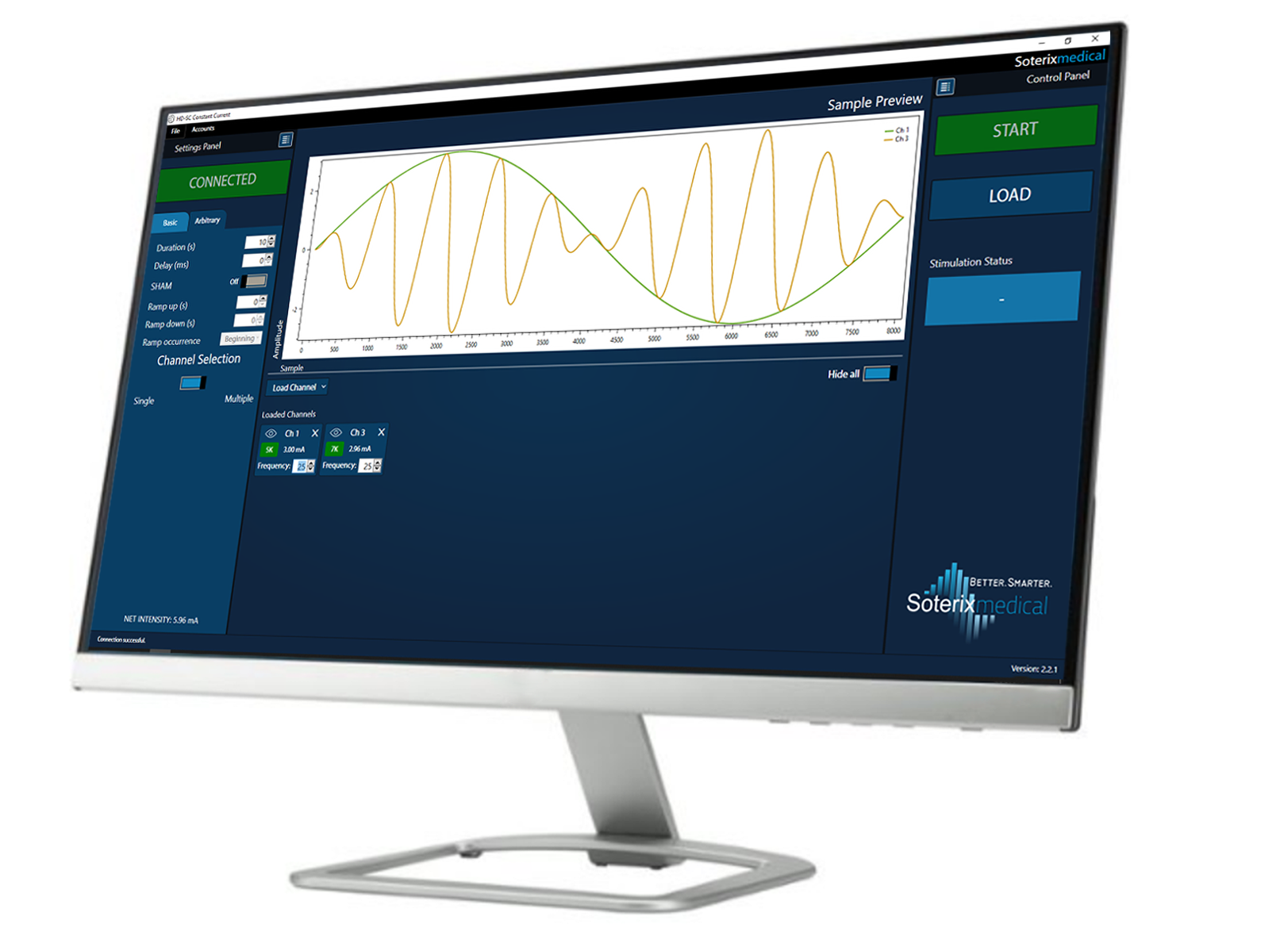 MxN-33 Arbitrary Mode GUI