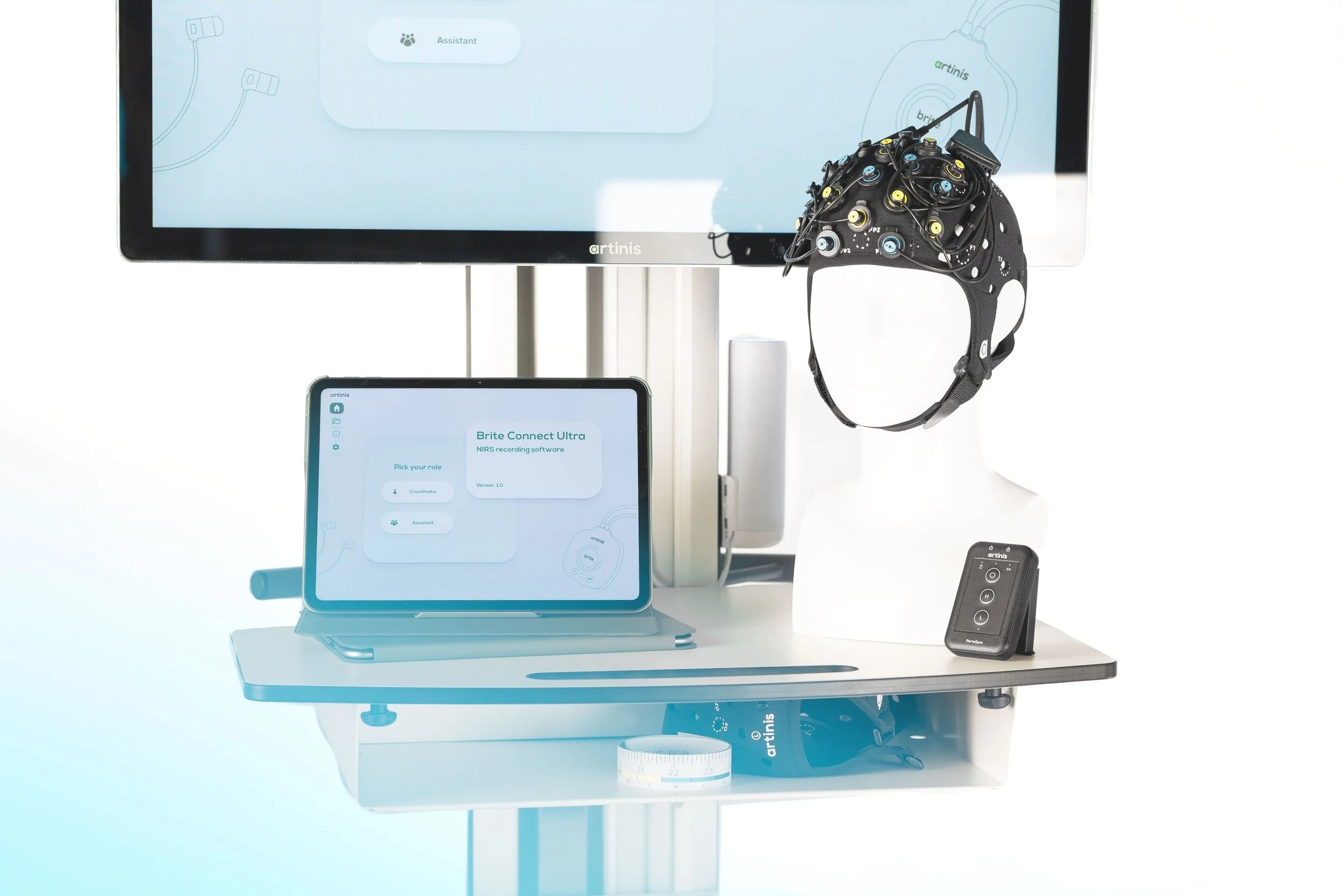 Brite Ultra multi-participant fNIRS synchronization